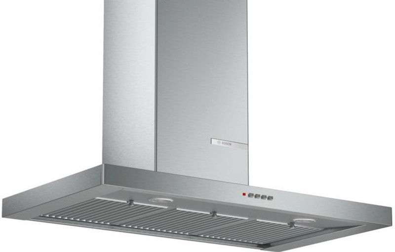 Bosch DWB098D50I Auto Clean Wall Mounted Chimney(Silver, Steel, Grey 800 CMH)
