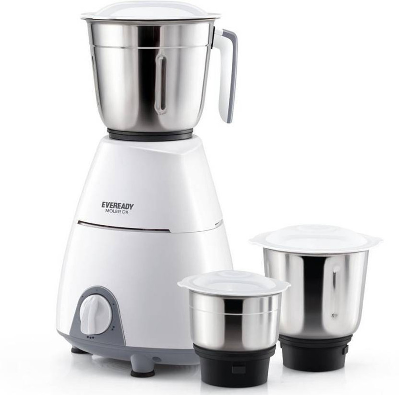 Eveready D02021829314 DYNAMODX 230 Juicer Mixer Grinder(White, 3 Jars)