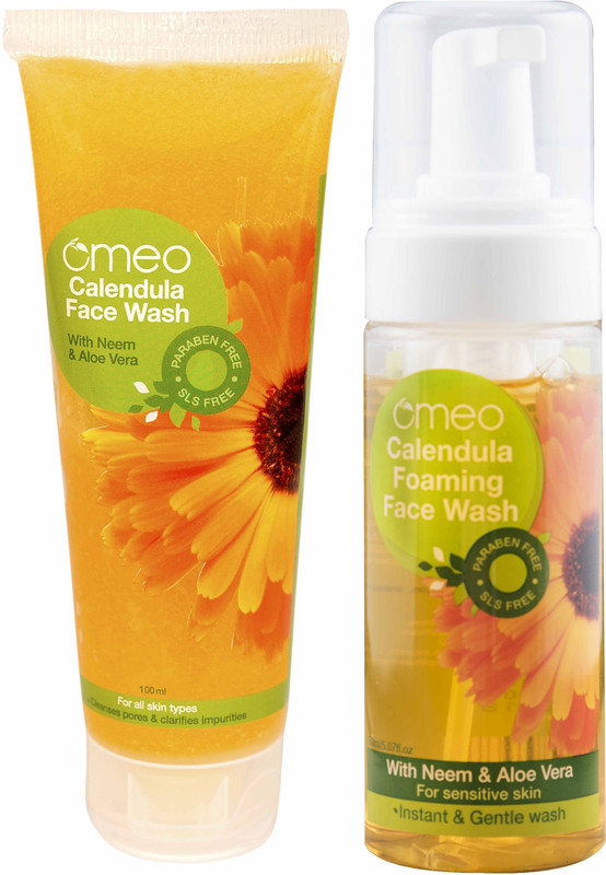 omeo Calendula Foaming Face wash + Calendula  Face Wash(150 ml)
