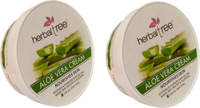 herbaltree HT ALOEVERA CREAM SKIN NOURISHES 180G PACK OF - 2(360 g)