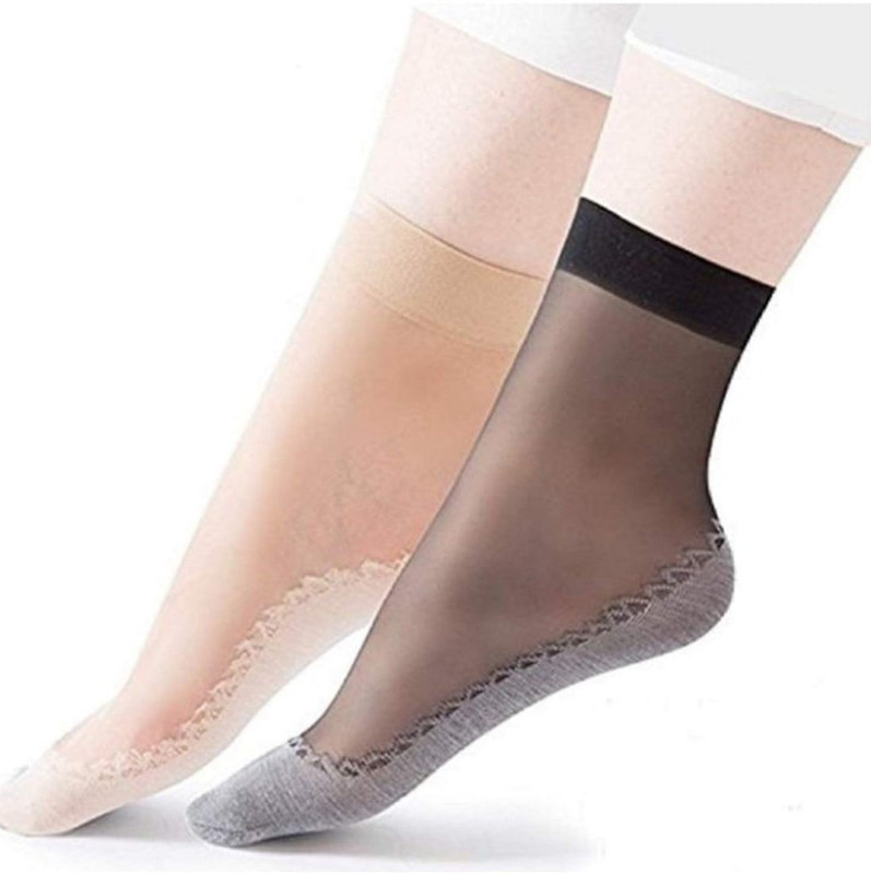 ayushicreationa Women Solid Ankle Length(Pack of 2)