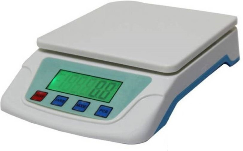 Zeom Ts-200v White Electronic Digital 7kg Weighing Scale (White) Weighing Scale(White)