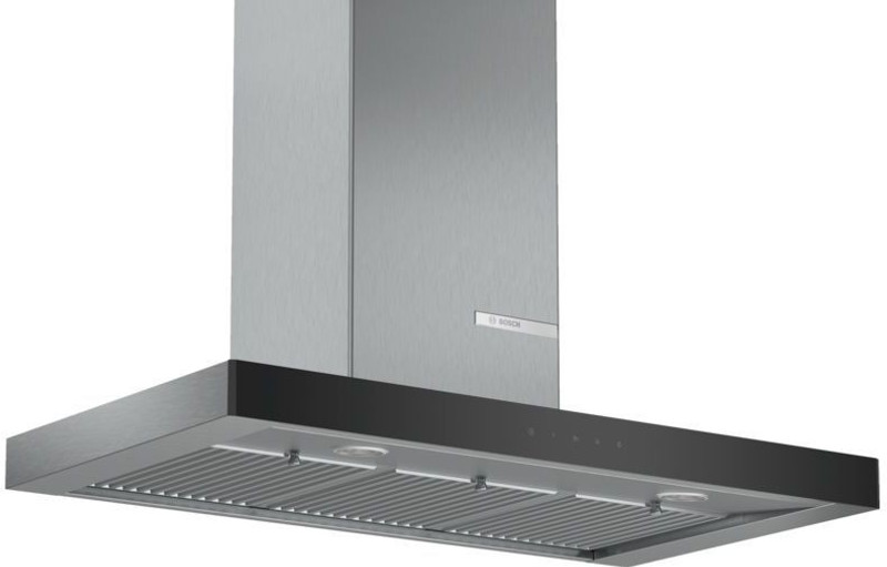Bosch DWB098G50I Auto Clean Wall Mounted Chimney(Silver, Black, Steel, Grey 800 CMH)