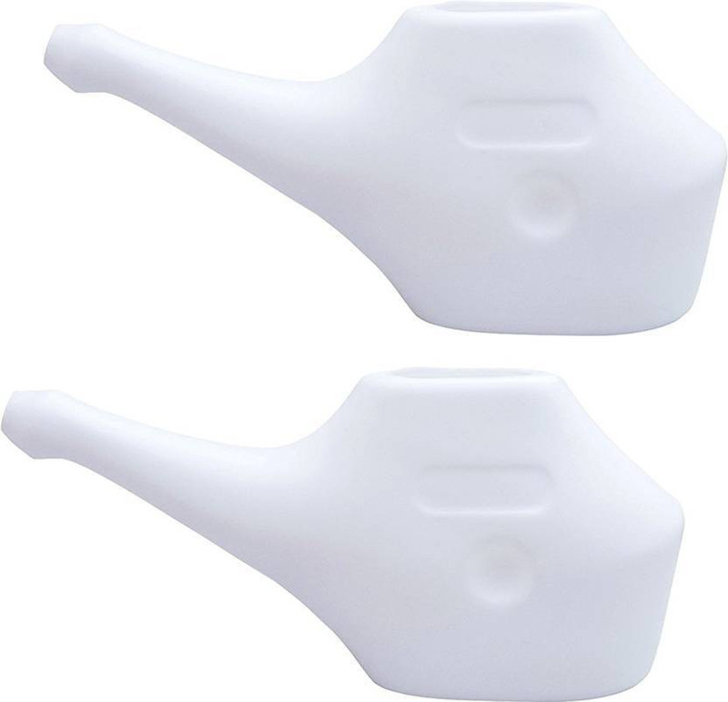 yogsadhak Plastic White Neti Pot(250 ml)