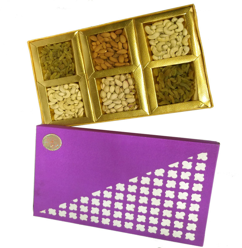 Bellanuts Dry Fruit Gift Pack (LBF-3) Assorted Fruit(660 g)