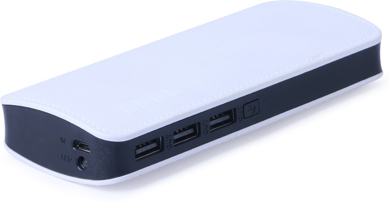 zemi 20000 mAh Power Bank (p6, portable battery charger)(black, Lithium-ion)