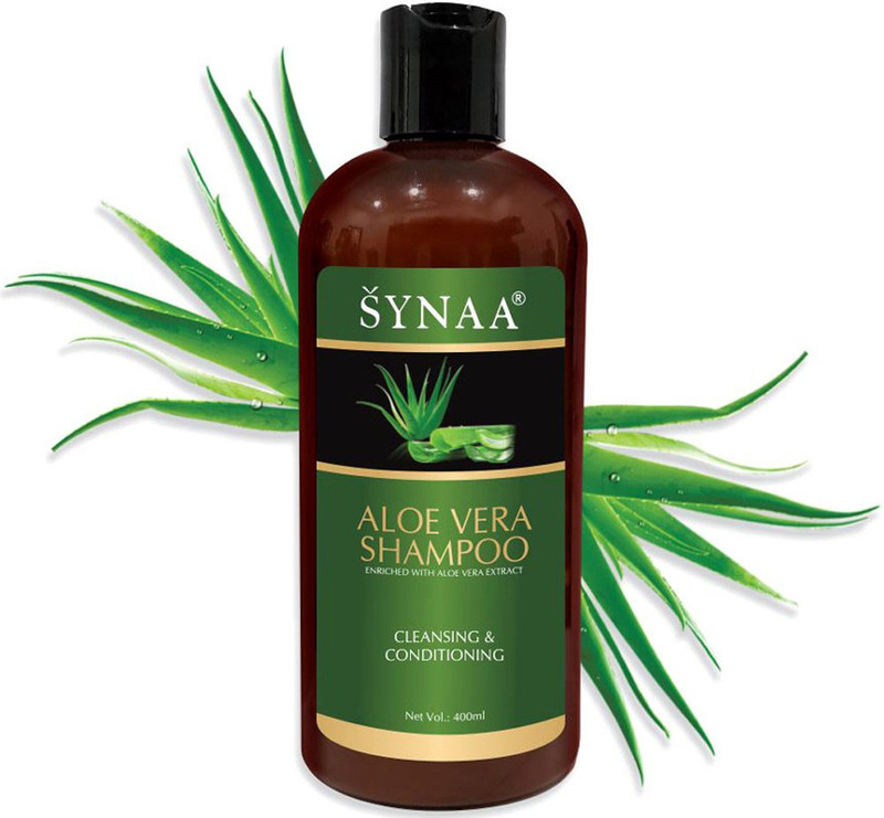 synaa Aloe vera Shampoo Cleansing and conditioning for Women and Men 400ml(400 ml)
