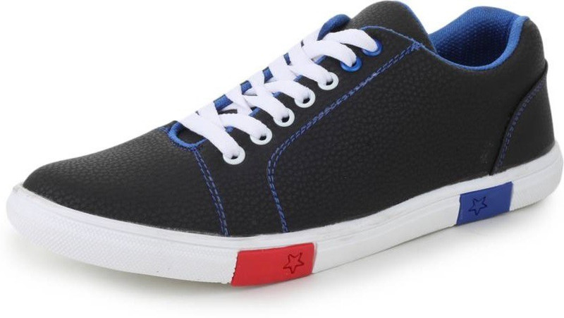 sunvik Casual , Partywear Sneakers Shoes For Men's And Boys Black Color Sneakers For Men(Black)