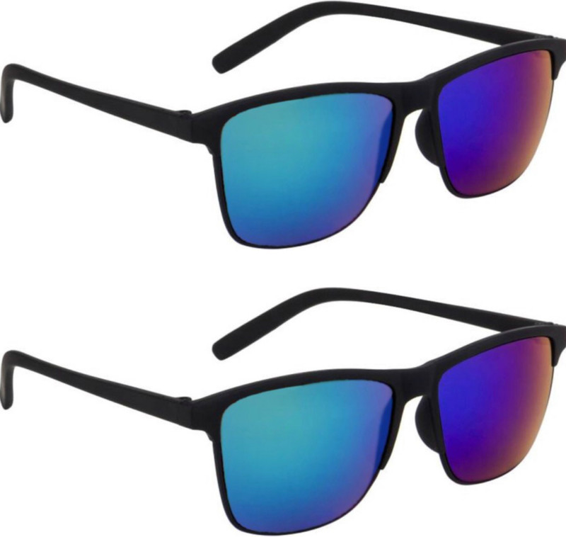 vulture Wayfarer Sunglasses(Blue)