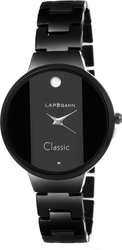 lapkgann couture Black Lamentable Analog Watch  - For Women