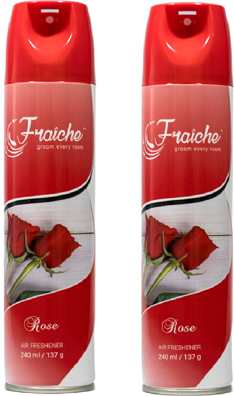 fraiche rose Spray (Pack of 2)(480 ml)