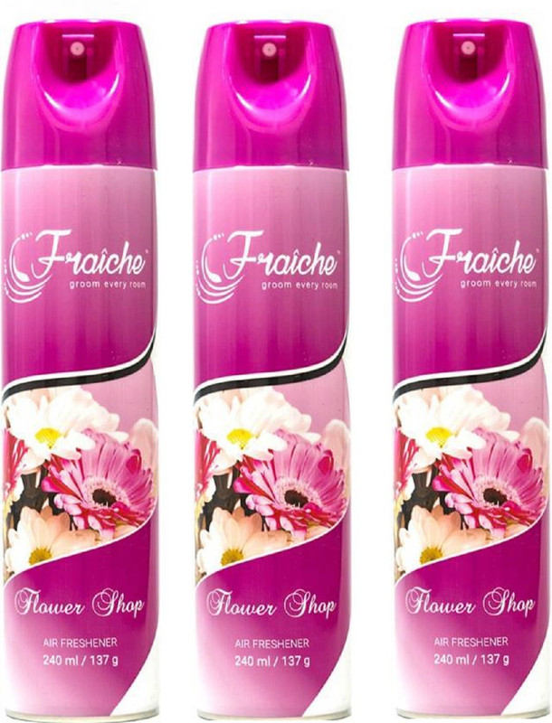 fraiche flower shop Spray (Pack of 3)(720 ml)