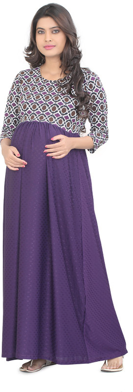Uzazi Women Fit And Flare Purple Dress | Desertcart Trinidad and Tobago
