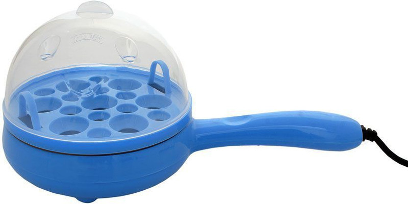 LS Letsshop 2 In 1 Electric Egg Frying Pan With Egg Boiler Egg Cooker(7 Eggs)