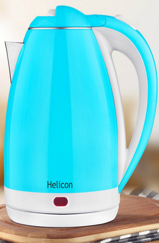 HELICON STRONG DOUBLE BODY (PREMIUM 02) - Electric Kettle(2 L, Blue)