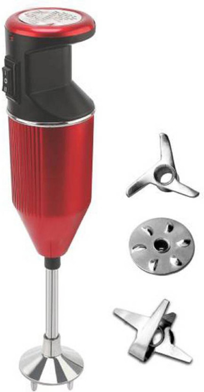 Krivan Hi-MaK B-117 ABS Plastic 400 Hand Blender (Red) 400 W Hand Blender(Red)