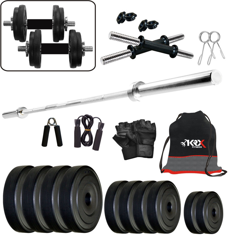 Buy KRX PVC 20KGCombo9 SL N1 Home Gym Kit Online at desertcartZimbabwe