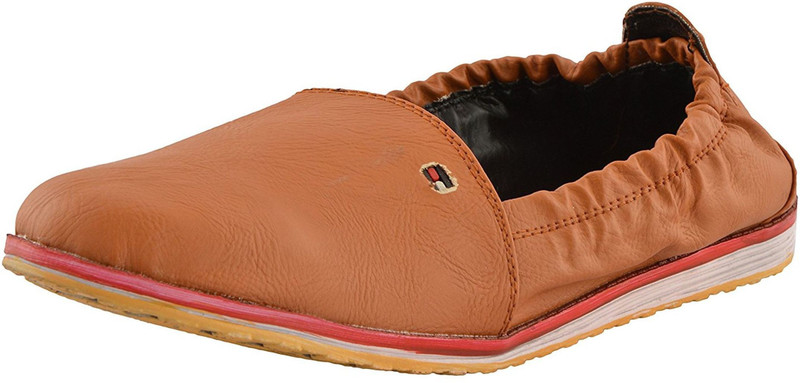 hitech fashion Loafers For Men(Orange)