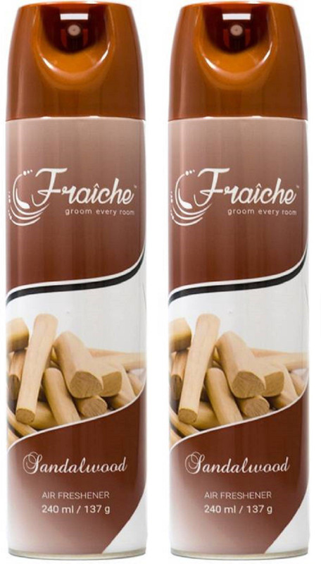 fraiche sandel Spray (Pack of 2)(480 ml)