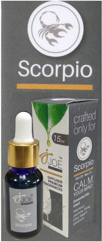 joe creation GERANIUM, PATCHOULI, CLARY SAGE, JASMINE, YLANG Aroma Oil (Pack of 1)(15 ml)