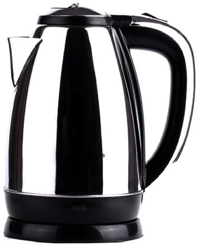 VK SKY VK-550-K-Stainless Steel Quick Heating Tea - Water Boiler Heater Pot Electric Kettle  (1.8, Silver) Electric Kettle(1.8 L, Silver, Black)