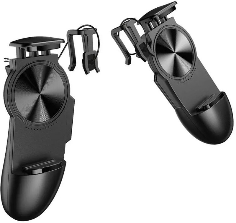 m s megaslim Gamepad for Knives Out PUBG Mobile Phone Shoot Game Controller L1R1 Shooter Trigger Fire Button 3 in 1 for iOS Android  Gaming Accessory Kit(Black, For Android, iOS)