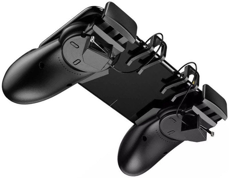 m s megaslim GOOD Quality Gamepad for Knives Out PUBG Mobile Phone Shoot Game Controller L1R1 Shooter Trigger Fire Button 3 in 1 for iOS Android  Gaming Accessory Kit(Black, For Android, iOS)
