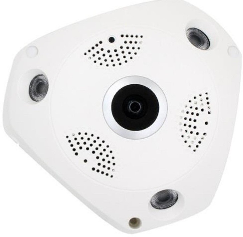 ds vision 2mp 1080p Fisheye 360Â° Panoramic Wireless WiFi IP CCTV Smart Security Camera (White) Security Camera(128, 2 Channel)