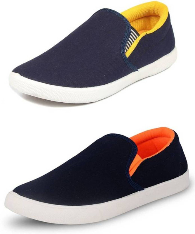 dr life Canvas Shoes For Men(Navy)
