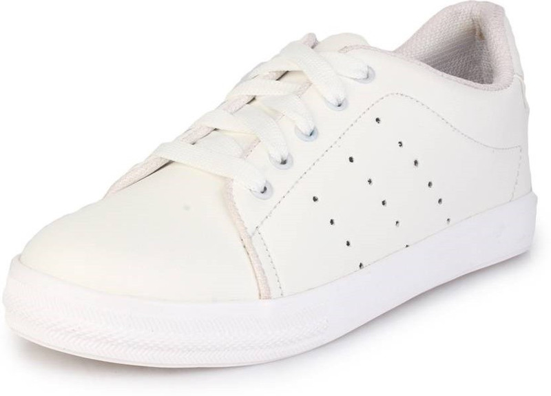 Buy sunvik Women s And Girls Synthetic Leather Casual Partywear Sneakers Shoes White Colour Sneakers For Women White Online at desertcartINDIA