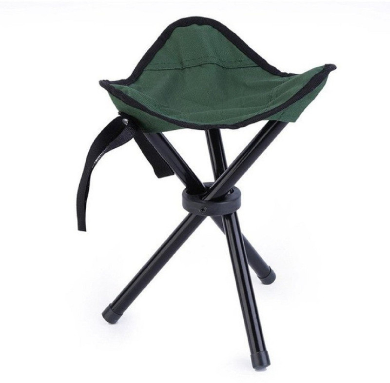 redsign FLDSTL03 Outdoor & Cafeteria Stool(Green, Black)