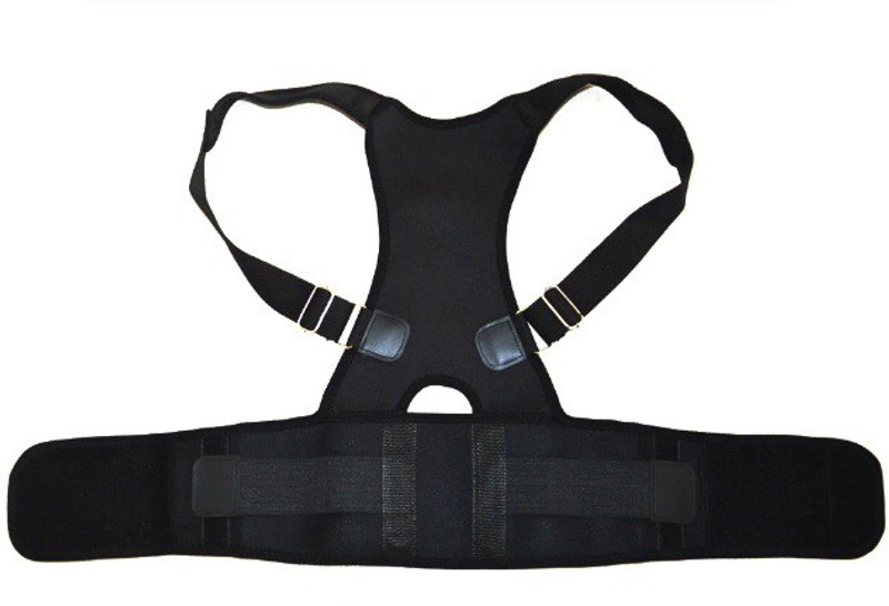srsw Posture Back Brace Waist Support(Black)