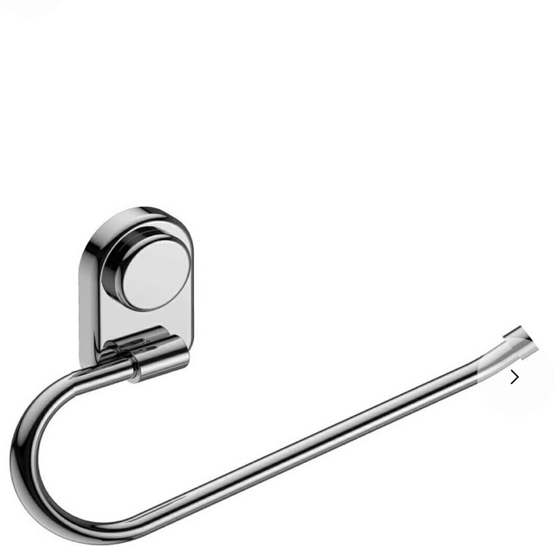deeplax towel holder redlay half cut silver Towel Holder(White Metal, Stainless Steel)