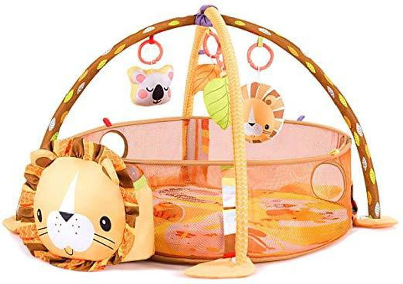 aarunsh Baby Play Gym Mat, 3 in 1 Activity Mat(Multicolor)
