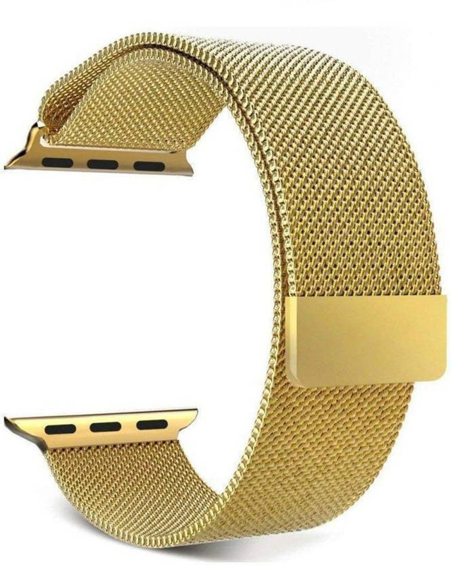 teple Metal Strap Wrist Replacement Band iWatch 42mm Series 1,2,3 steel Magnetic Lock Buckle Wrist Band strap Closure Clasp Smart Watch Strap(Clear)