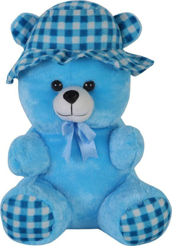 LOVE2SHOP SOFT SKY BLUE CAP TEDDY BEAR - VALENTINES DAY GIFT - 50 cm(Sky Blue)