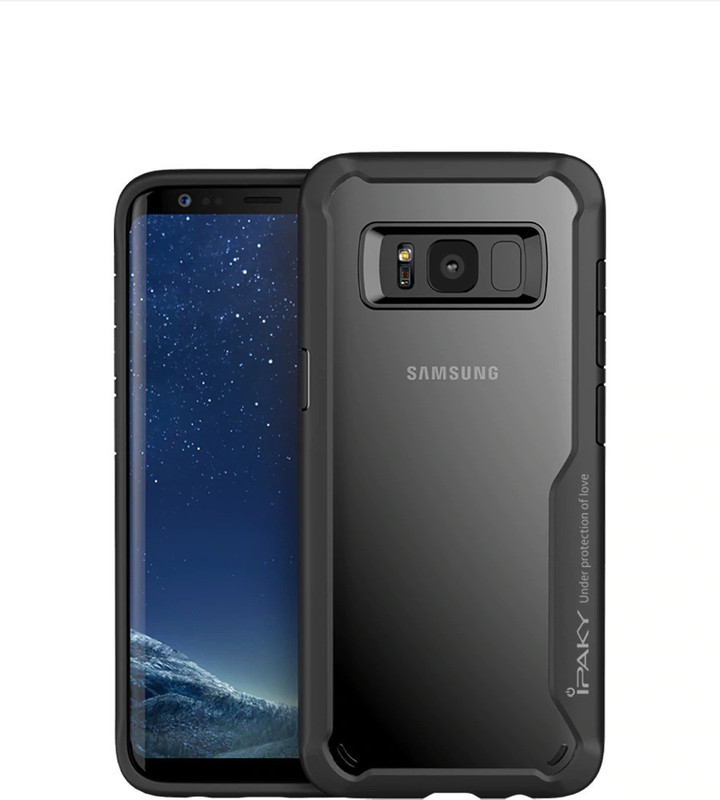 aaralhub Bumper Case for Samsung Galaxy S8(Black, Dual Protection)
