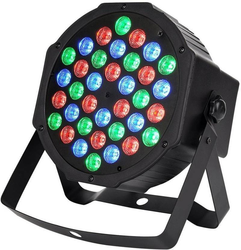 saif LED Par light 36*3W MIni Par light led 36W-Par-LED-CAN-Stage-Light Party-Disco-DMX512-Lighting Single Disco Ball 36 parlight Single Disco Ball(Ball Diameter: 18 cm)