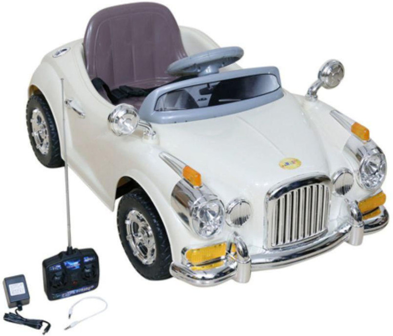 thakran THAKRAN Kids battery operated ride on VINTAGE car with remote control & music Car Battery Operated Ride On(Multicolor)