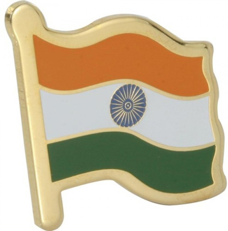 vektek LAPEL PIN Square Body Flag Flag(Metal)