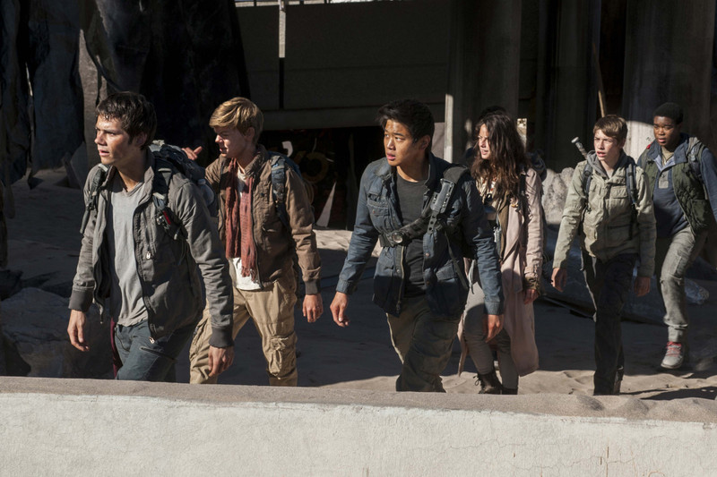 AnanyaDesigns Wall Poster Movie Maze Runner: The Scorch Trials Thomas Brodie-Sangster Kaya Scodelario Ki Hong Lee Dylan O'Brien Paper Print(12 inch X 18 inch, Rolled)