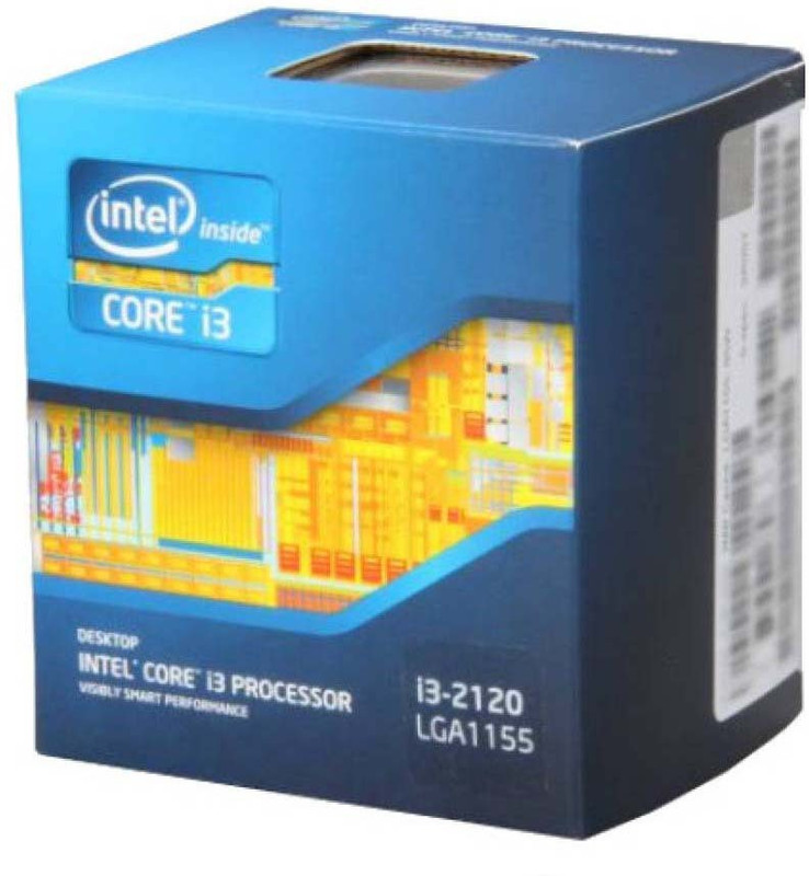 Intel 3.1 LGA 1155 i3 2120 2nd generation Processor(Silver)