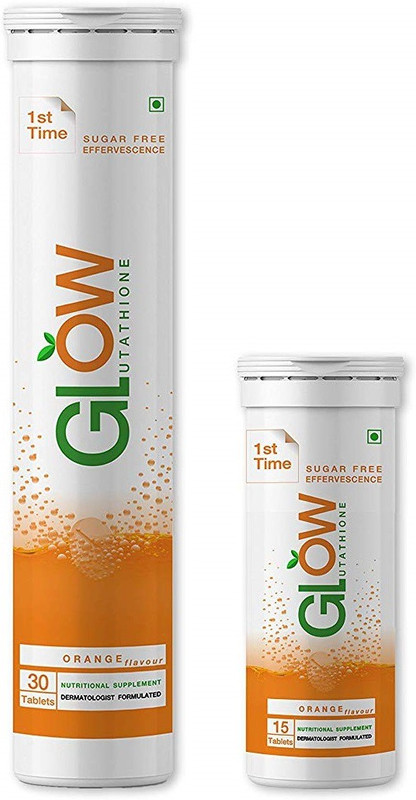 Glow Glutathione L Glutathione Vitamin C 45 Tablets 45 Mg