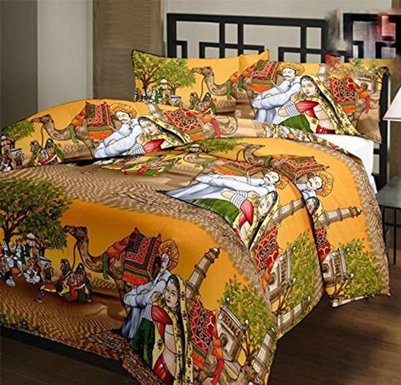 zgx Cartoon Double Dohar(Microfiber, Multicolor)