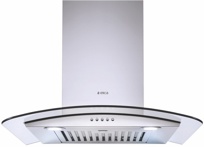 Elica GLACE SF ETB PLUS LTW 60 SS PB LED with Installation Kit Included Wall Mounted Chimney(Silver 1220 CMH)