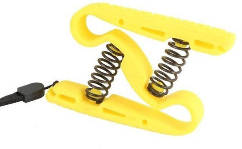serveuttam Z-Shape Hand Wrist Trainer-Compact and Portable Hand Grip with Hand Strap Hand Grip/Fitness Grip(Yellow)