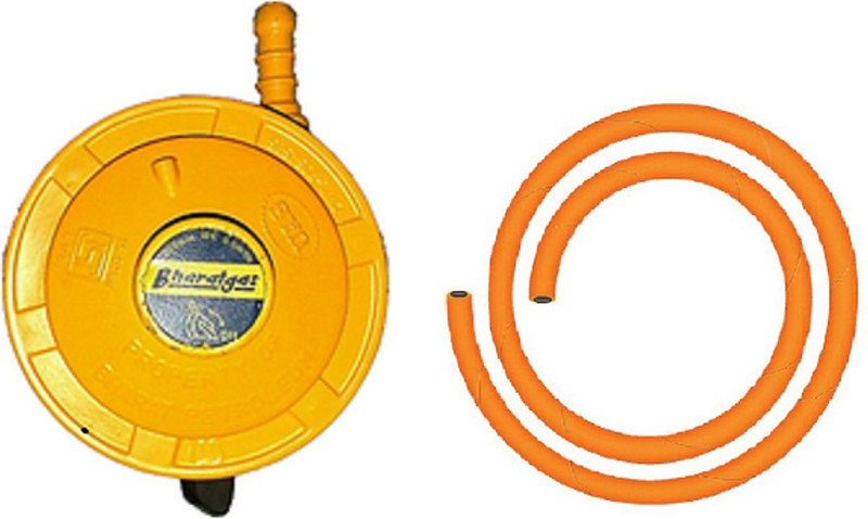 bondad hub Low Pressure Gas Cylinder Regulator(Aluminium, PVC (Polyvinyl Chloride), Iron)