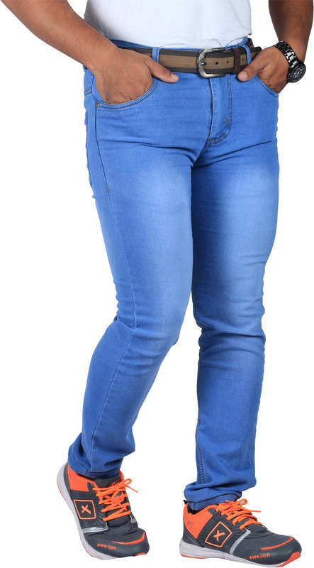 Lzard Slim Men Blue Jeans- Buy Online 