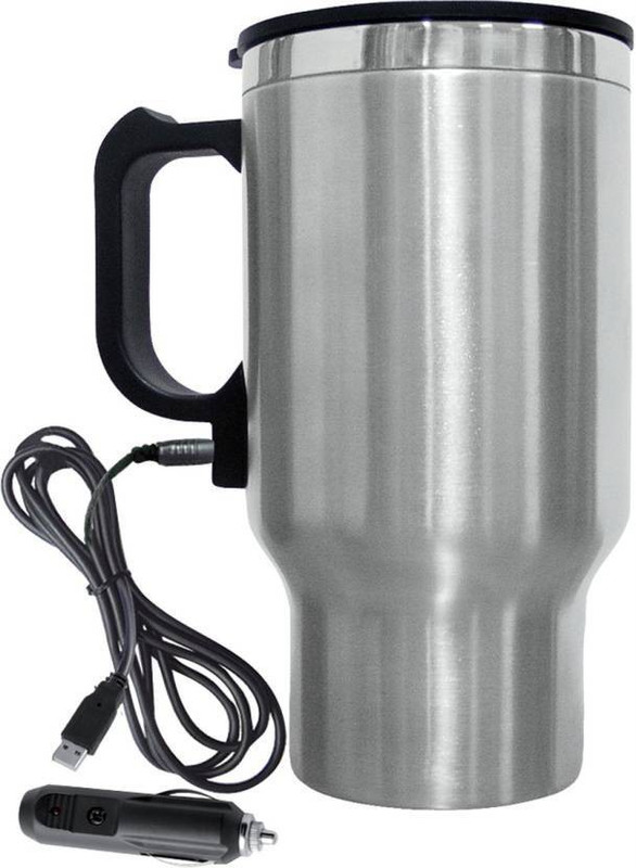 Benison India Car Travel Electric Stainless Steel Stainless Steel Mug Electric Kettle(448 L, steel)
