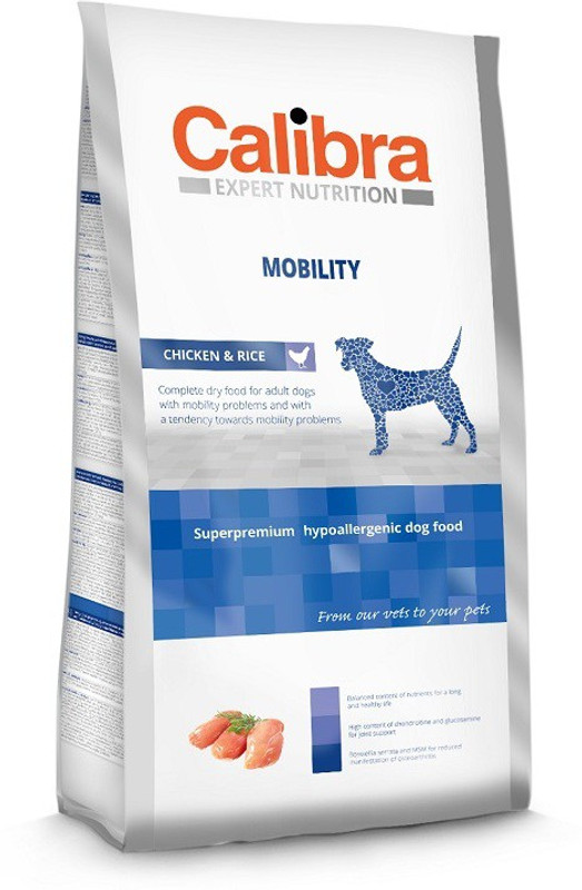 calibra Expert Nutrition mobility chickem and rice , dry food , Rice, Chicken 2 kg Dry Dog Food